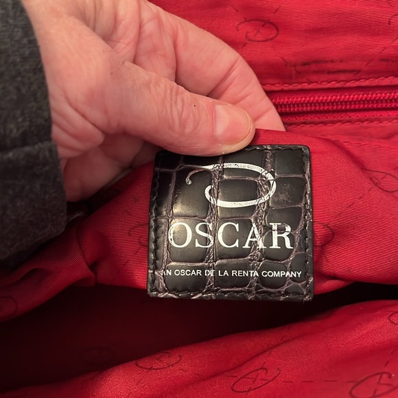 Vintage Oscar De La Renta leather bag - Picture 10 of 14